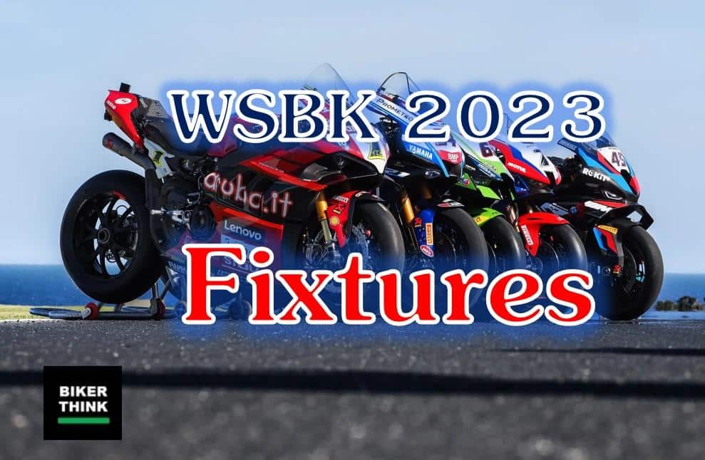 WSBK 2023 Fixtures Schedule